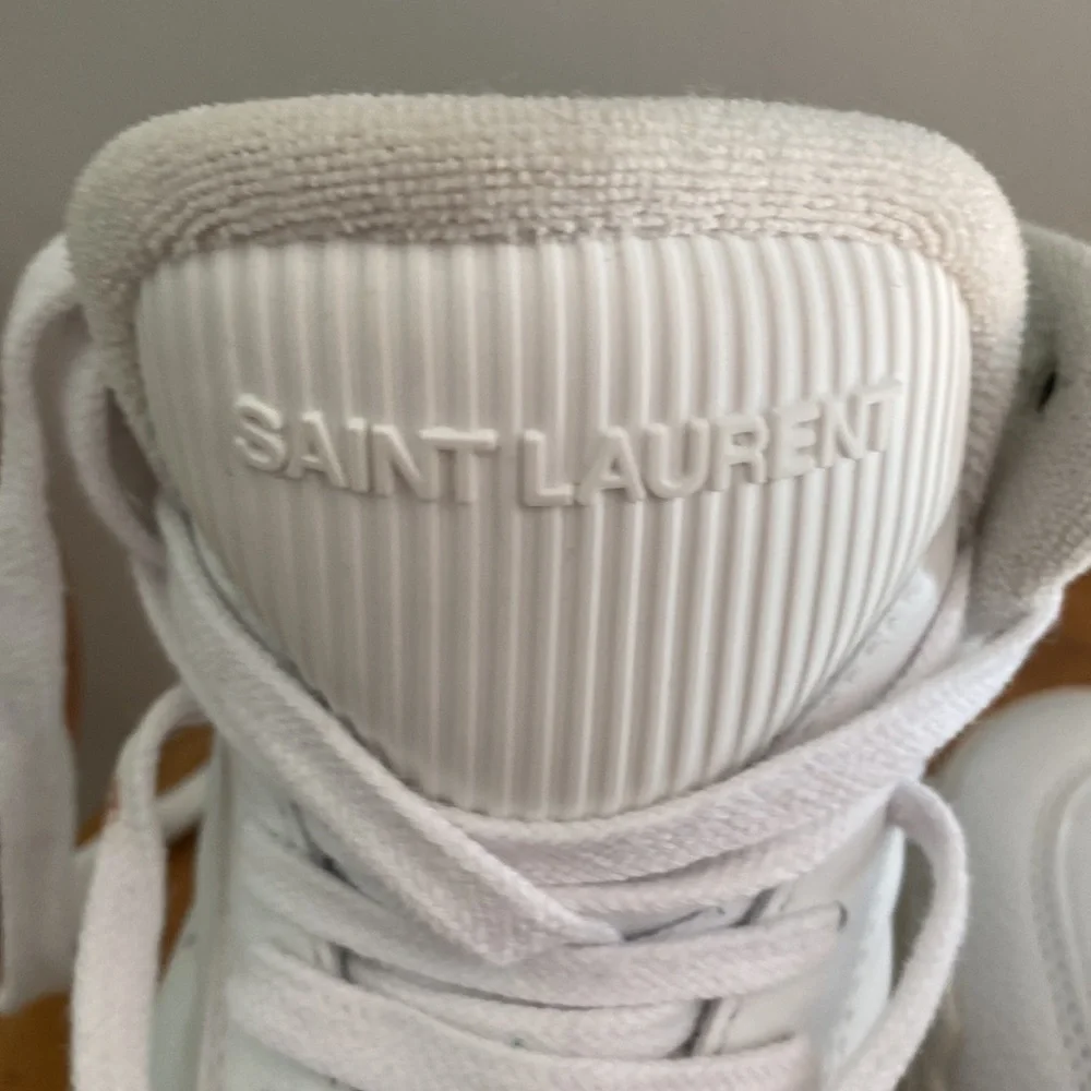 SL80 Saint Laurent white high tops - Picture 6 of 8